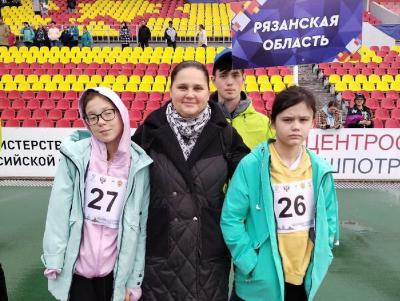 Рязанки отличились на I Всероссийских детско-юношеских стартах ПОДА по лёгкой атлетике